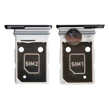 SAMSUNG S26 5G S942 DUAL SIM CARD HOLDER BLACK GH98-50751A ORIGINAL SERVICE PACK