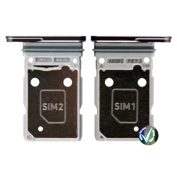 SAMSUNG A57 5G A576 DUAL SIM CARD HOLDER GREY GH98-50759A ORIGINAL SERVICE PACK