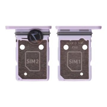 SAMSUNG A37 5G A376 DUAL SIM CARD HOLDER LAVENDER GH98-50810D ORIGINAL SERVICE PACK