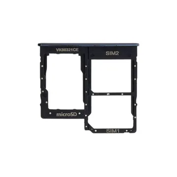 SAMSUNG A40 A405 SIM CARD HOLDER BLACK GH98-44303A ORIGINAL SERVICE PACK
