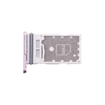 SAMSUNG S23 ULTRA 5G S918 DUAL SIM CARD HOLDER LAVENDER GH98-48039D ORIGINAL SERVICE PACK