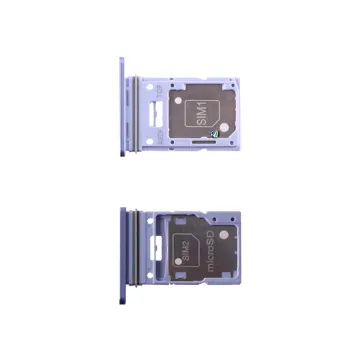 SAMSUNG A54 5G A546 DUAL SIM CARD + MEMORY HOLDER LAVENDER GH98-48072D ORIGINAL SERVICE PACK