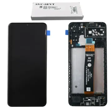 SAMSUNG A04s A047 ΟΘΟΝΗ PLS +TOUCH SCREEN + LENS + FRAME GH82-29805A/GH82-29806A BLACK ORIGINAL SERVICE PACK