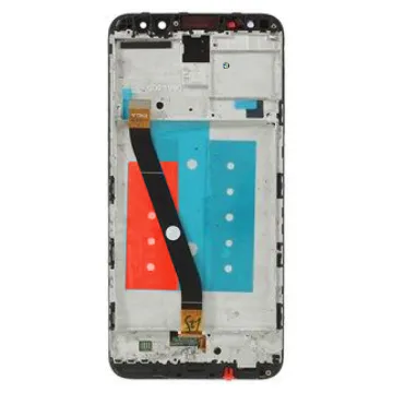 HUAWEI MATE 10 LITE ΟΘΟΝΗ + TOUCH SCREEN + LENS + FRAME BLACK REF. OR