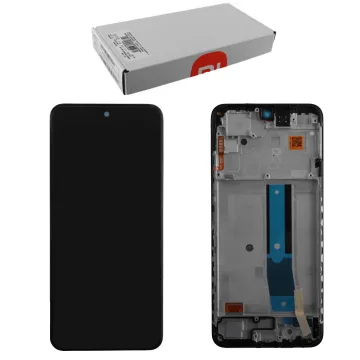 XIAOMI REDMI NOTE 12S 4G ΟΘΟΝΗ AMOLED + TOUCH SCREEN + LENS + FRAME 560001K7SR00 BLACK ORIGINAL SERVICE PACK
