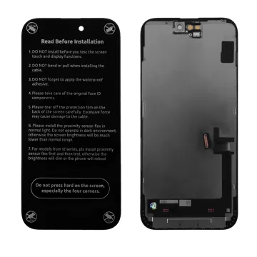 IPHONE 15 PLUS ΟΘΟΝΗ + TOUCH + LENS INCELL HD BLACK