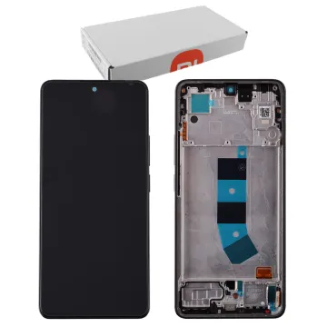 XIAOMI REDMI NOTE 13 4G ΟΘΟΝΗ AMOLED+ TOUCH SCREEN + LENS + FRAME 56000400N700 BLACK ORIGINAL SERVICE PACK