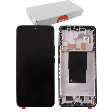 XIAOMI 12T 5G/12T PRO 5G ΟΘΟΝΗ AMOLED + TOUCH SCREEN + LENS + FRAME 560003L12A00 BLACK ORIGINAL SERVICE PACK