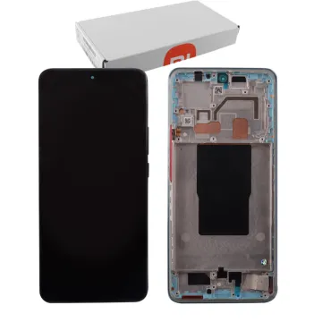 XIAOMI 12T 5G/12T PRO 5G ΟΘΟΝΗ AMOLED + TOUCH SCREEN + LENS + FRAME 560005L12A00 BLUE ORIGINAL SERVICE PACK