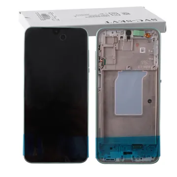 SAMSUNG A26 5G A266 ΟΘΟΝΗ AMOLED +TOUCH SCREEN + LENS + FRAME GH82-37049C MINT ORIGINAL SERVICE PACK