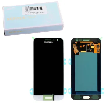 SAMSUNG J3 2016 J320F ΟΘΟΝΗ AMOLED +TOUCH SCREEN+LENS GH97-18748A WHITE ORIGINAL SERVICE PACK