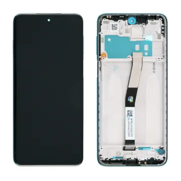 XIAOMI REDMI NOTE 9 PRO/NOTE 9 PRO MAX/NOTE 9S ΟΘΟΝΗ + TOUCH SCREEN + LENS + FRAME BLUE REF. OR