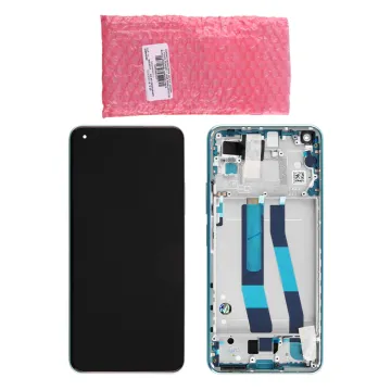 XIAOMI MI 11 LITE 5G/MI 11 LITE 4G/11 LITE 5G NE ΟΘΟΝΗ AMOLED+ TOUCH SCREEN + LENS + FRAME 56000H00K900 GREEN ORIGINAL SERVICE P