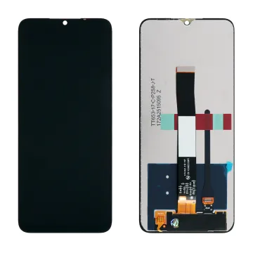 XIAOMI REDMI 9A/REDMI 9C ΟΘΟΝΗ + TOUCH SCREEN + LENS BLACK 3P OR