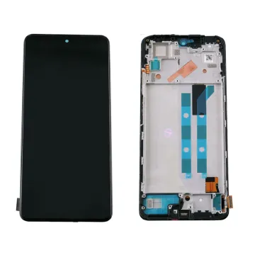 XIAOMI REDMI NOTE 11 PRO 4G/5G/POCO X4 PRO 5G ΟΘΟΝΗ + TOUCH SCREEN + LENS + FRAME TFT BLACK