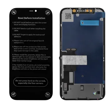 IPHONE XR ΟΘΟΝΗ + TOUCH + LENS HD INCELL BLACK