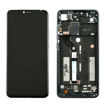 XIAOMI MI 8 LITE ΟΘΟΝΗ+TOUCH SCREEN+LENS+FRAME BLACK REF.OR