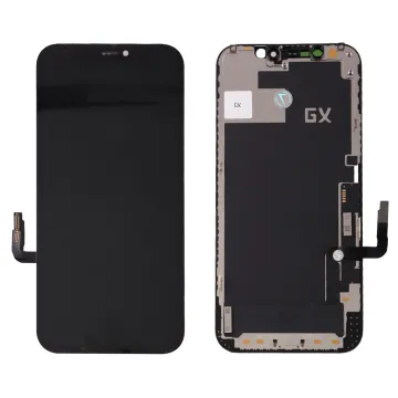 IPHONE 12 PRO/IPHONE 12 ΟΘΟΝΗ + TOUCH + LENS GX HARD OLED BLACK