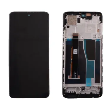 MOTOROLA MOTO G84 5G XT2347 ΟΘΟΝΗ + TOUCH SCREEN + LENS + FRAME INCELL BLACK