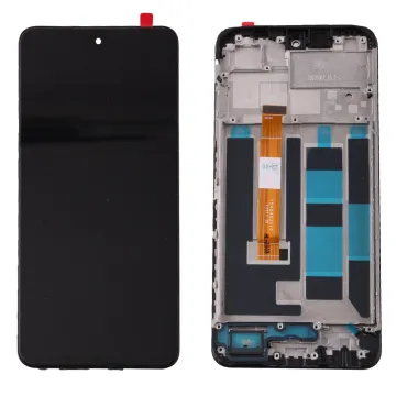 REALME C55 ΟΘΟΝΗ + TOUCH SCREEN + LENS + FRAME BLACK REF. OR