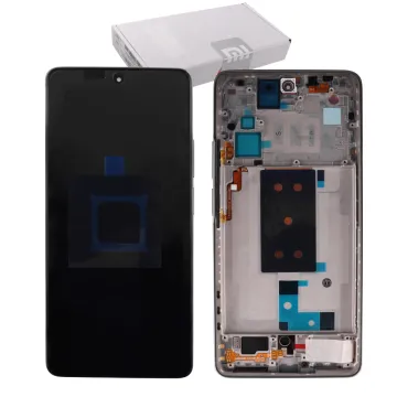 XIAOMI 11T 5G/11T PRO 5G ΟΘΟΝΗ AMOLED + TOUCH SCREEN + LENS + FRAME 560003K11R00 BLACK ORIGINAL SERVICE PACK