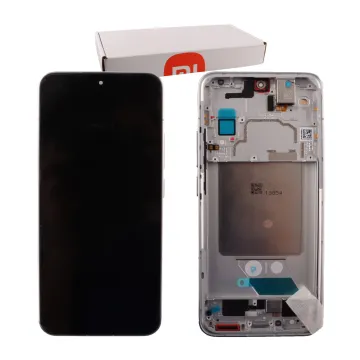 XIAOMI 13 5G ΟΘΟΝΗ AMOLED + TOUCH SCREEN + LENS + FRAME 56000400M300 WHITE ORIGINAL SERVICE PACK