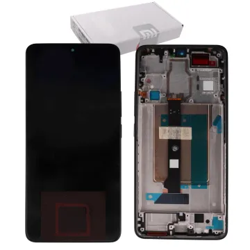XIAOMI POCO F6 ΟΘΟΝΗ AMOLED + TOUCH SCREEN + LENS + FRAME 5600040N16T00 BLACK ORIGINAL SERVICE PACK