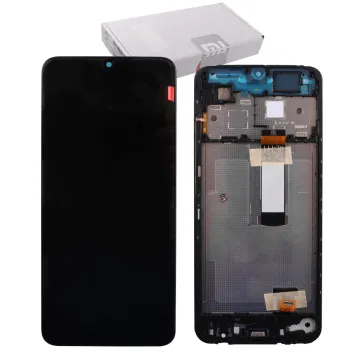 XIAOMI REDMI A5 4G ΟΘΟΝΗ IPS + TOUCH SCREEN + LENS + FRAME 56000100C3Z00 171.7mm BLACK ORIGINAL SERVICE PACK