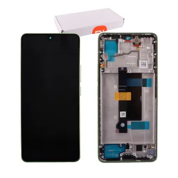 XIAOMI REDMI NOTE 13 PRO 5G/POCO X6 5G ΟΘΟΝΗ AMOLED + TOUCH SCREEN + LENS + FRAME 56000300N1600 GREEN ORIGINAL SERVICE PACK