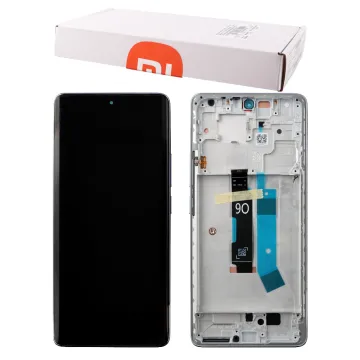 XIAOMI REDMI NOTE 14 PRO 4G ΟΘΟΝΗ AMOLED + TOUCH SCREEN + LENS + FRAME 560002000O600 PURPLE ORIGINAL SERVICE PACK