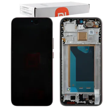 XIAOMI 15T 5G ΟΘΟΝΗ + TOUCH SCREEN + LENS + FRAME 5600030O12A00 GOLD ORIGINAL SERVICE PACK