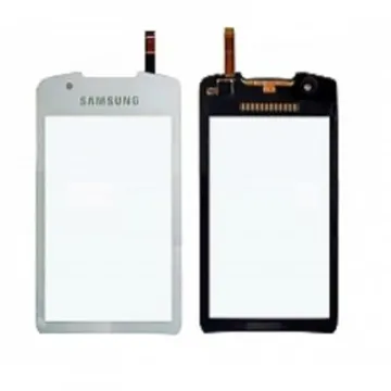 SAMSUNG S5620 monte TOUCH SCREEN + LENS WHITE 3P OR