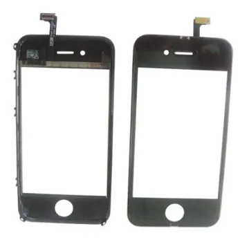 IPHONE 4G TOUCH SCREEN + LENS BLACK WITH FRAME