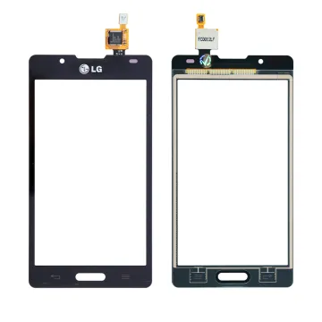 LG P710 Optimus L7 2 TOUCH SCREEN + LENS BLACK 3P OR