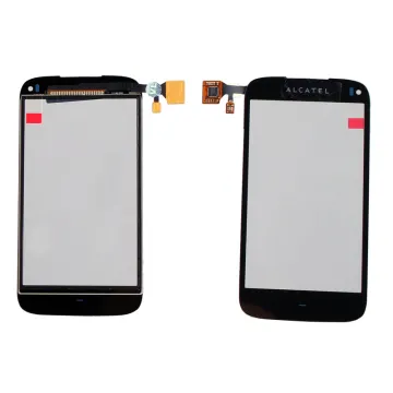 ALCATEL OT-997 TOUCH SCREEN + LENS BLACK