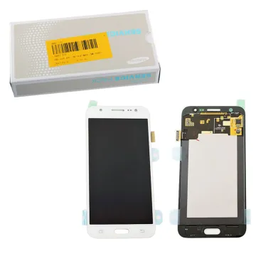 SAMSUNG J5 J500F ΟΘΟΝΗ AMOLED +TOUCH SCREEN+LENS GH97-17667A WHITE ORIGINAL SERVICE PACK