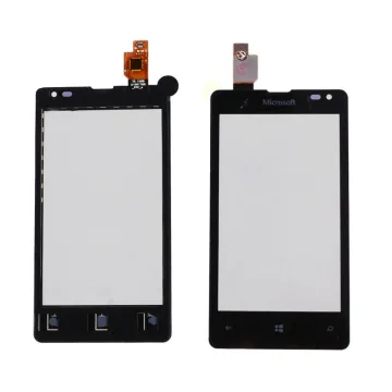 MICROSOFT LUMIA 435/532 TOUCH SCREEN+LENS BLACK V.21001789 REFOR