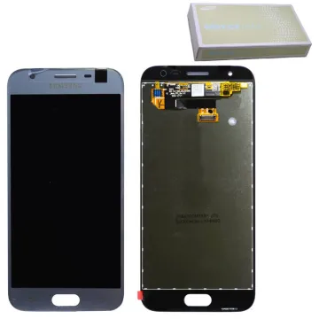 SAMSUNG J3 2017 J330F ΟΘΟΝΗ AMOLED +TOUCH SCREEN+LENS GH96-10992A SILVER ORIGINAL SERVICE PACK
