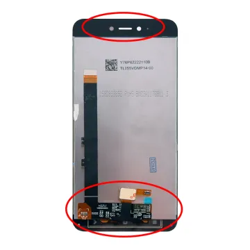 XIAOMI REDMI NOTE 5A ΟΘΟΝΗ+TOUCH SCREEN+LENS BLACK V.1 REF. OR