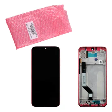 XIAOMI REDMI NOTE 7 ΟΘΟΝΗ IPS + TOUCH SCREEN + LENS + FRAME 5609100030C7 RED ORIGINAL SERVICE PACK