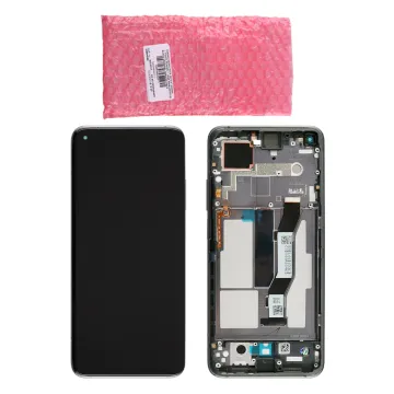 XIAOMI MI 10T 5G/MI 10T PRO 5G ΟΘΟΝΗ IPS + TOUCH SCREEN + LENS + FRAME 5600030J3S00 BLACK ORIGINAL SERVICE PACK