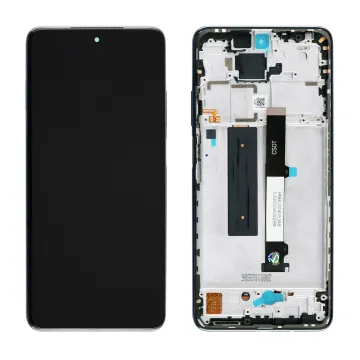 XIAOMI MI 10T LITE 5G/REDMI NOTE 9 PRO 5G ΟΘΟΝΗ + TOUCH SCREEN + LENS + FRAME BLACK 3P OR