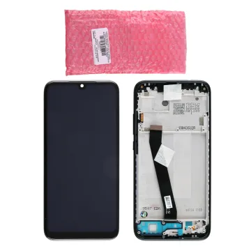 XIAOMI REDMI 7 ΟΘΟΝΗ IPS + TOUCH SCREEN + LENS + FRAME 560610096033 BLACK ORIGINAL SERVICE PACK