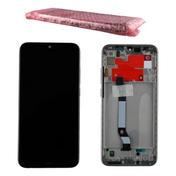 XIAOMI REDMI NOTE 8T ΟΘΟΝΗ IPS + TOUCH SCREEN + LENS + FRAME 5600020C3X00 WHITE ORIGINAL SERVICE PACK