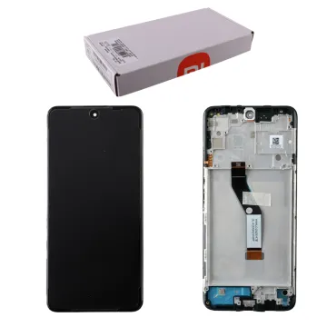 XIAOMI REDMI NOTE 11S 5G/NOTE 11 5G/POCO M4 PRO 5G ΟΘΟΝΗ AMOLED+ TOUCH SCREEN + LENS + FRAME 560006K16A00 BLACK ORIGINAL S