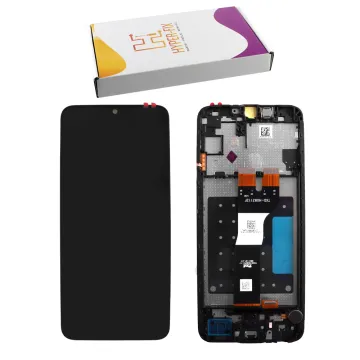 SAMSUNG A05s 4G A057/F14 4G E145 ΟΘΟΝΗ PLS +TOUCH SCREEN + LENS + FRAME HF-GH81-24364A BLACK HYPER-FIX SERVICE PACK