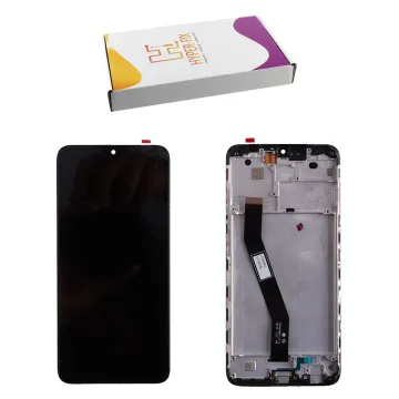 XIAOMI REDMI 8A/REDMI 8 ΟΘΟΝΗ IPS + TOUCH SCREEN + LENS + FRAME HF-5600040C3I00 BLACK HYPER-FIX SERVICE PACK