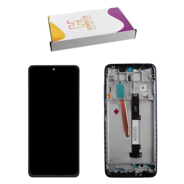 XIAOMI POCO X3 PRO/X3/X3 NFC ΟΘΟΝΗ IPS + TOUCH SCREEN + LENS + FRAME HF-560002J20C00 BLUE HYPER-FIX SERVICE PACK