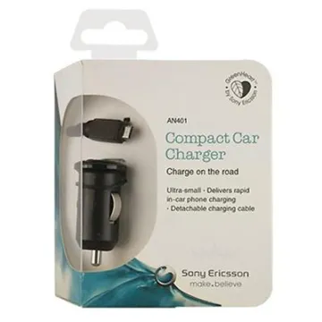 ΦΟΡΤΙΣΤΗΣ ΑΥΤ/ΤΟΥ SONY ERICS AN401+EC450 Micro USB 1200mA BLACK PACKING OR