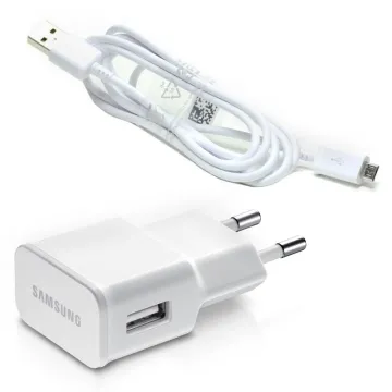 TRAVEL SAMSUNG ETA-U90EWE 2A 10W USB-A +DATA ECB-DU4AWE WHITE BULK OR